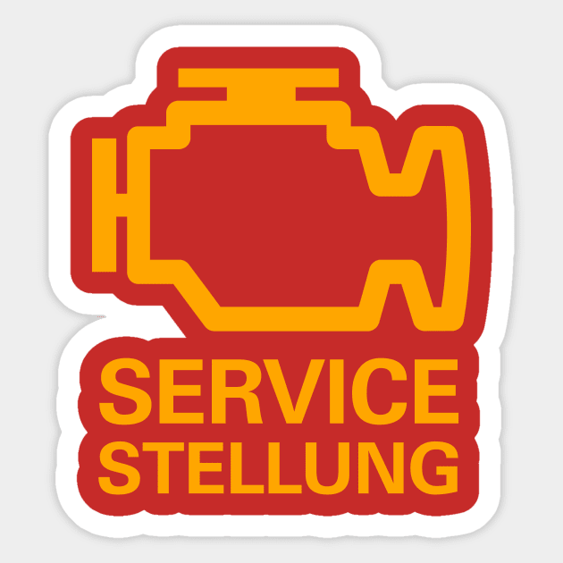 Servicestellung Licht Sticker by emilio